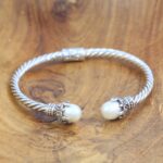 Bali silver pearl bracelet