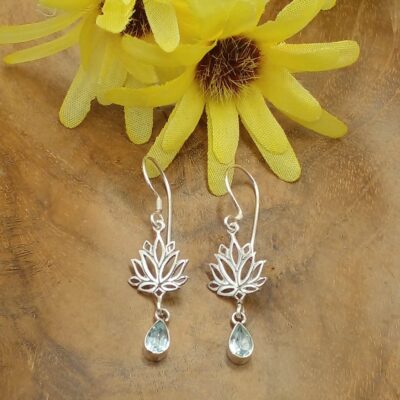 Traditional Bali Silver Earrings E1645PRDW115