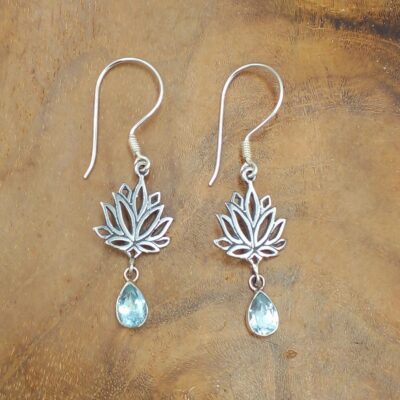 Traditional Bali Silver Earrings E1645PRDW115