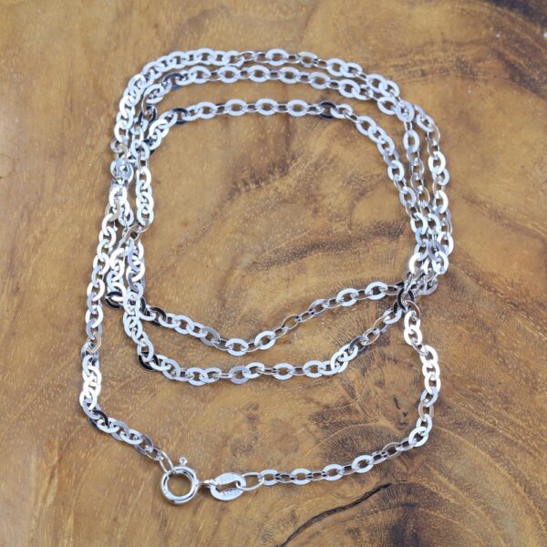 Unique Silver Necklace N092-60W125