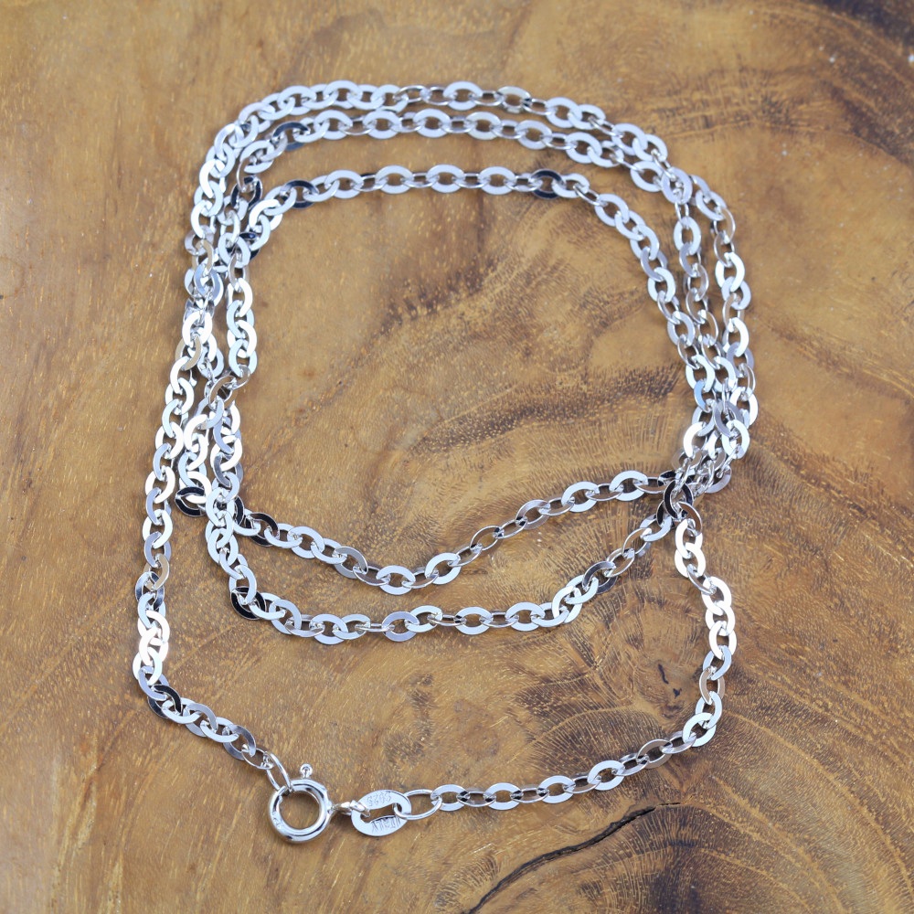 Unique Silver Necklace N092-60W125