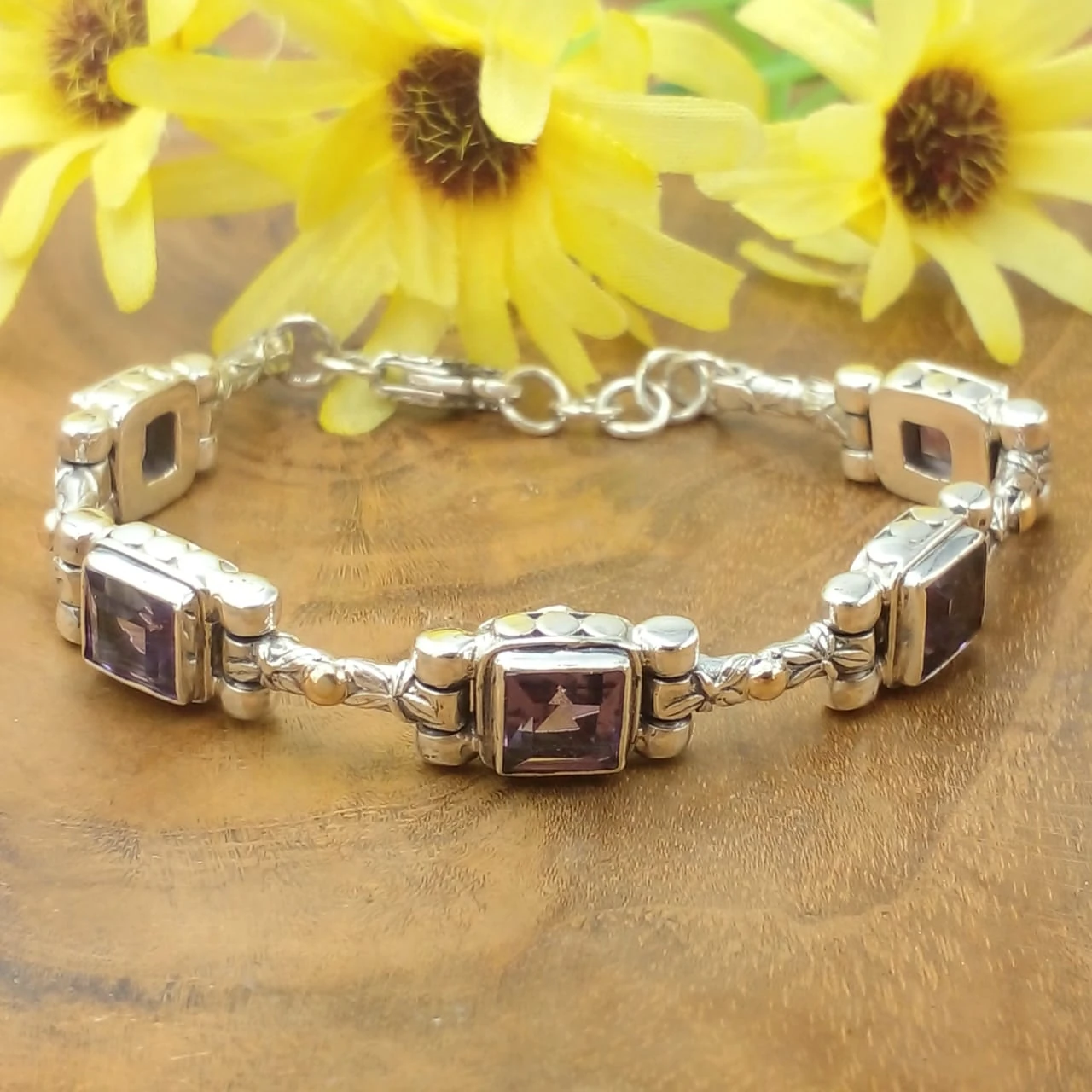 Mabe Pearl Silver Bracelet B670MBLW1574