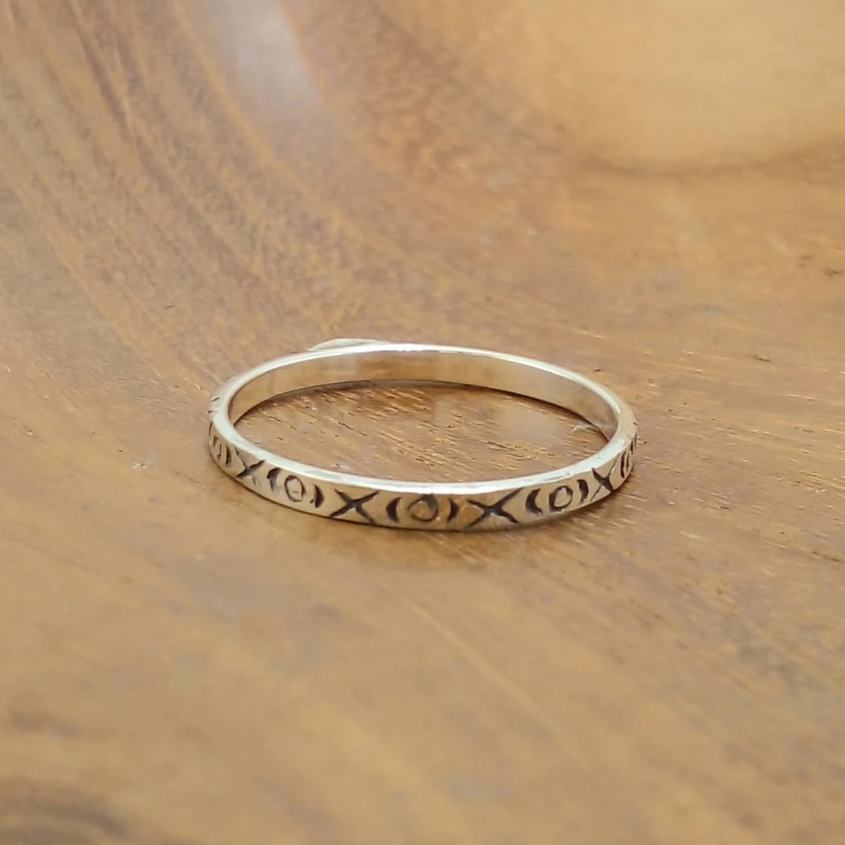 Aztec Silver Ring R692W95