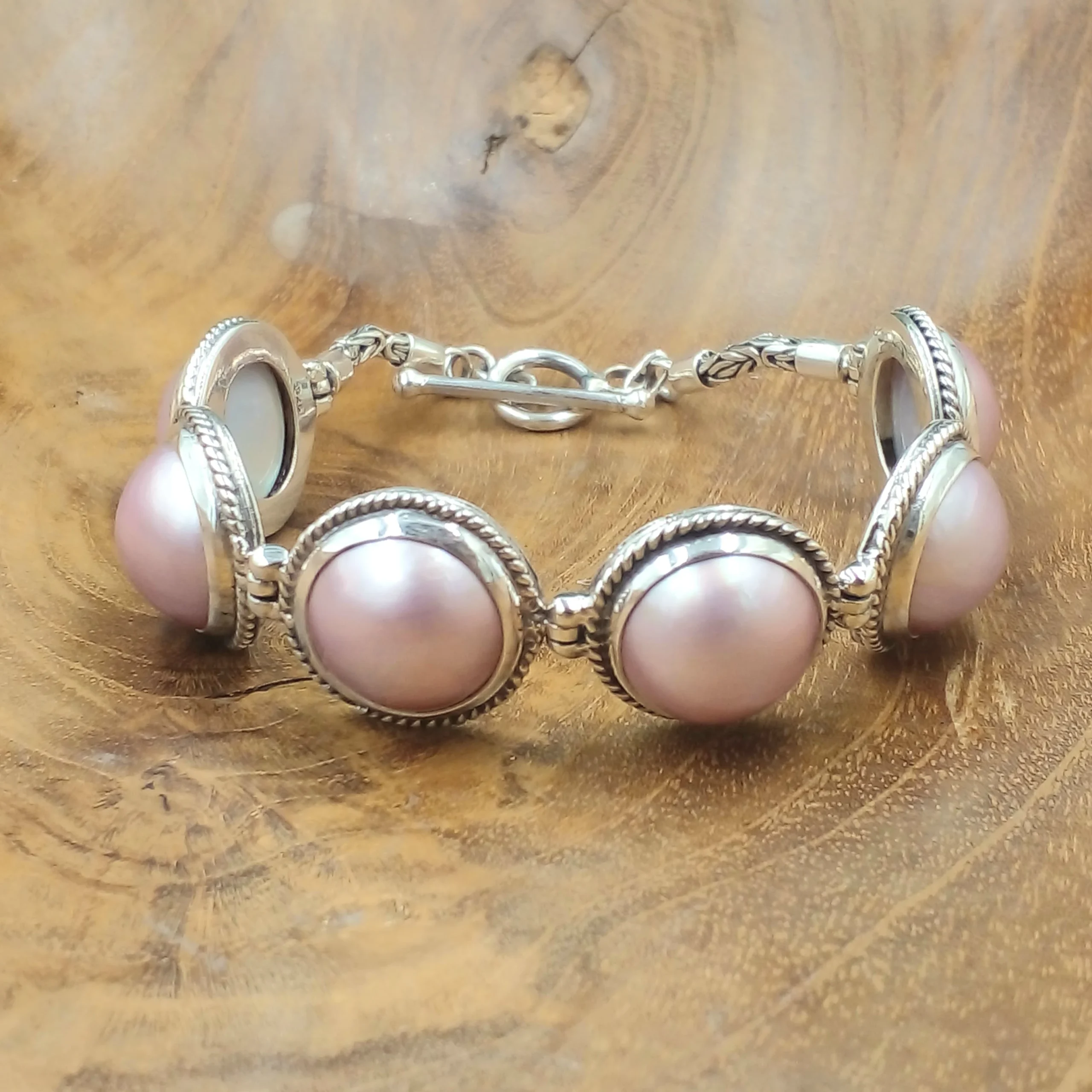 Balinese Sterling Silver 925 Silver Bracelet B620MWTW1214
