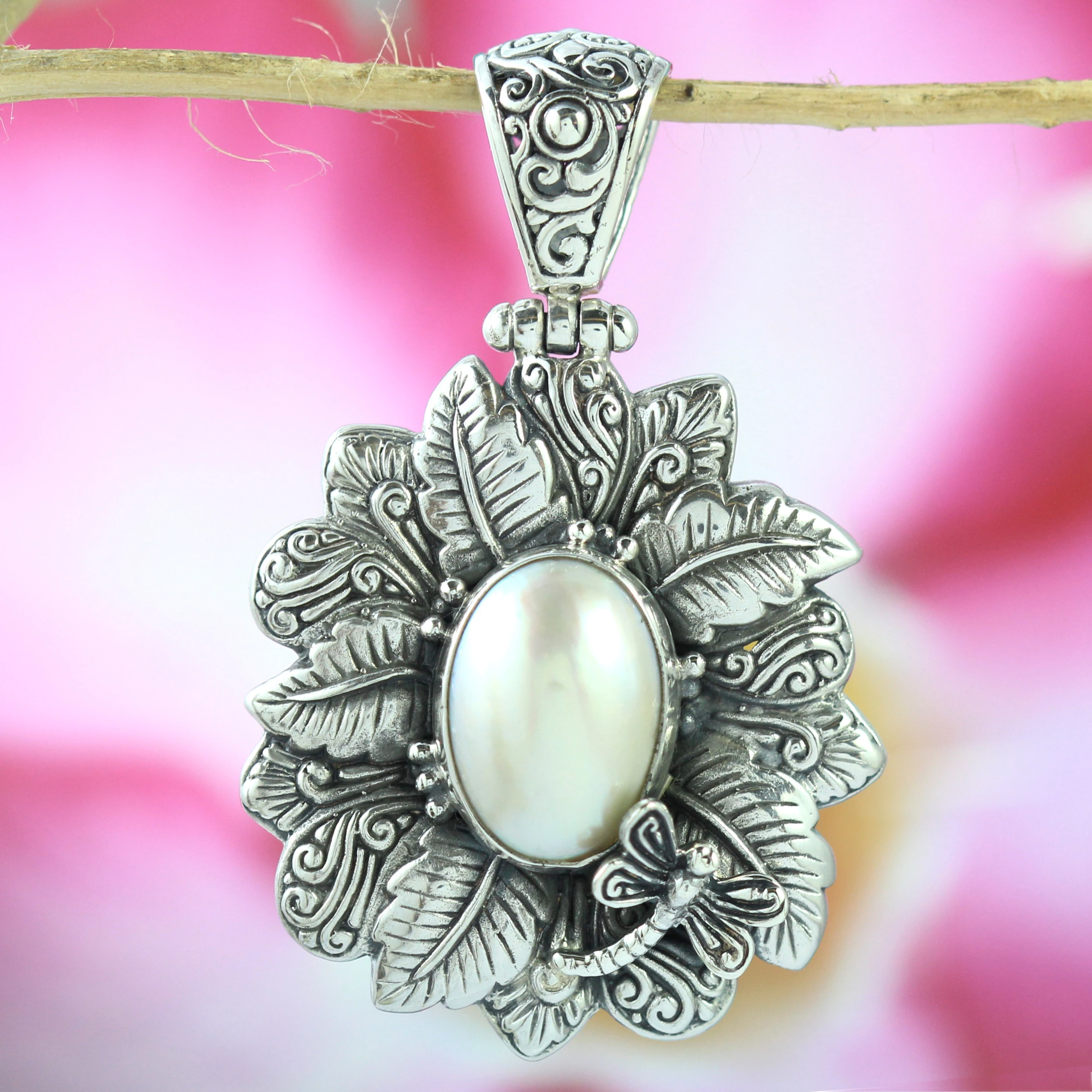 Blue Cultured Pearl Pendant P671MBLW803