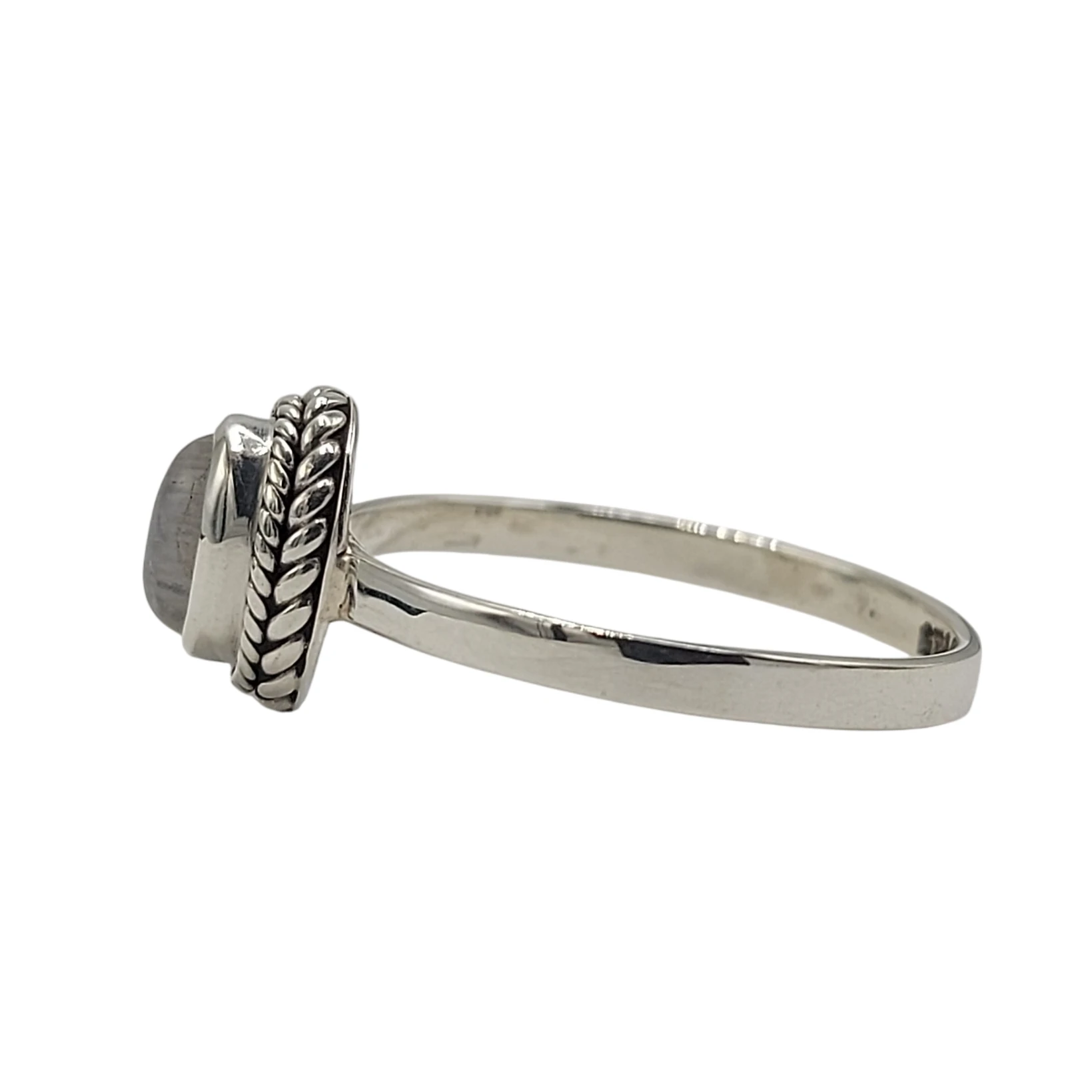 925 Bali Silver Moonstone Ring R764MST-OVW150