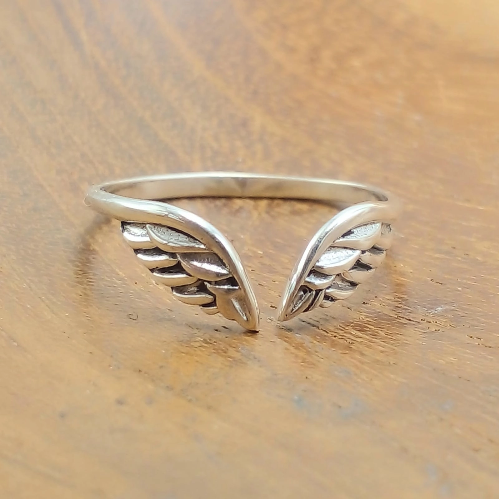 Angel Wing Silver Ring R788W105