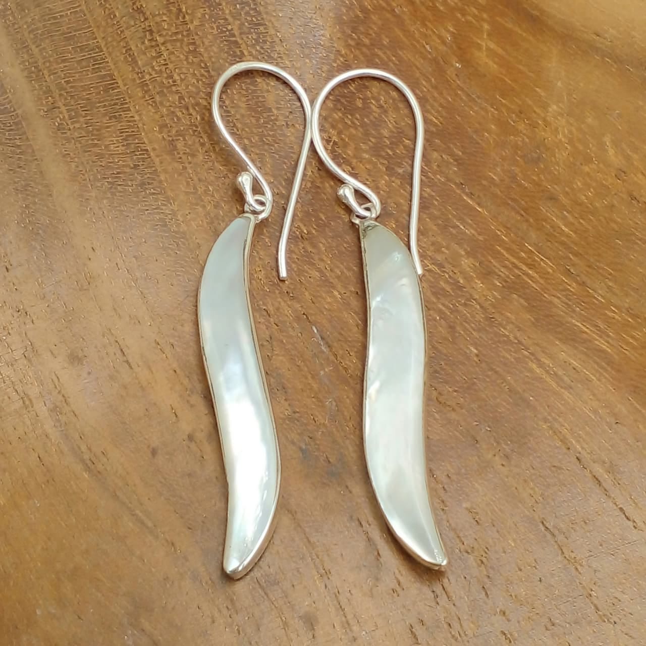 925 Sterling Silver Long Marquise Drop Earrings E1967ABLW135